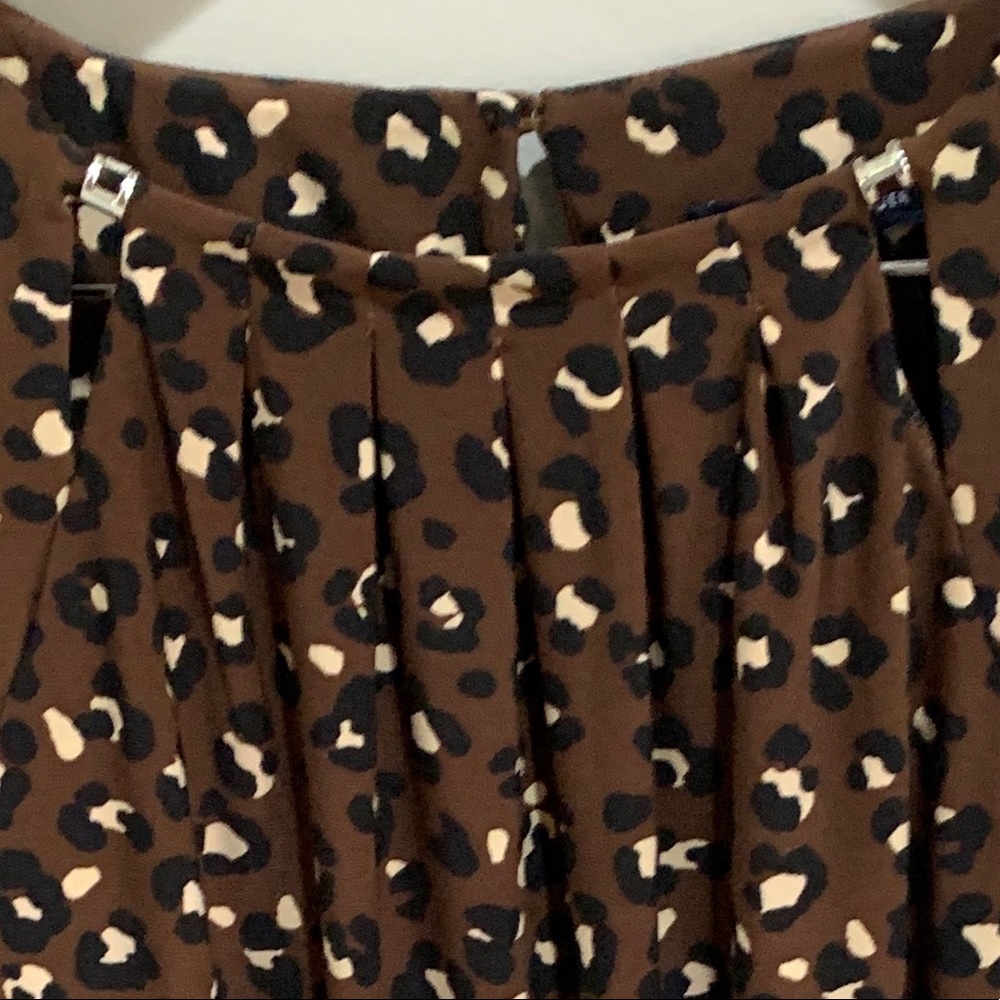 Animal Print Top with neck detail Tommy Hilfiger